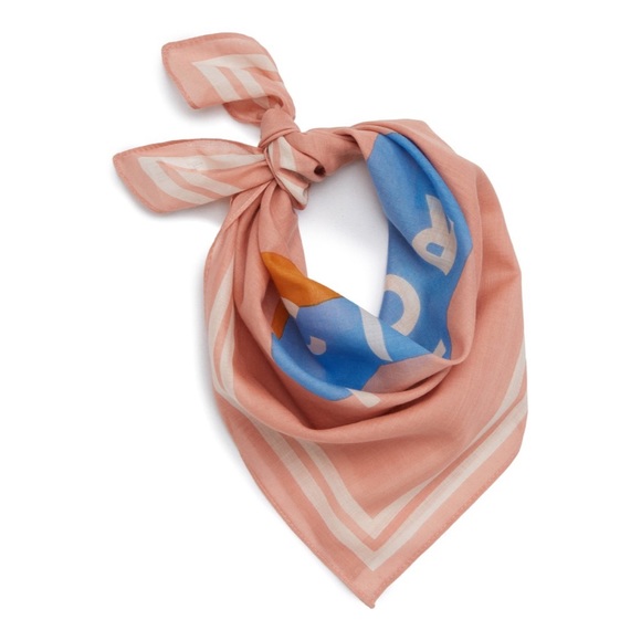 Madewell Ciao For Now Peach Bandana - Picture 2 of 4